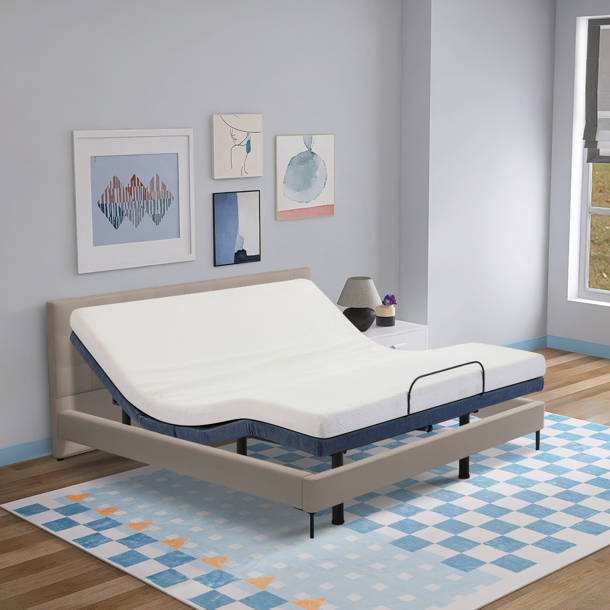 Alwyn Home Zero Gravity Adjustable Bed Frame with Wireless Remote, Head